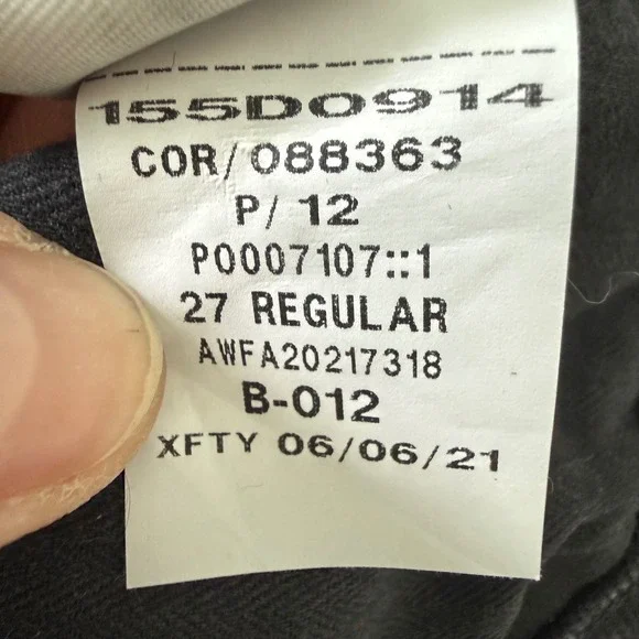 Abercrombie & Fitch Curve Love Ultra High Rise 90s Straight Jean Black Size 4 - Picture 13 of 14